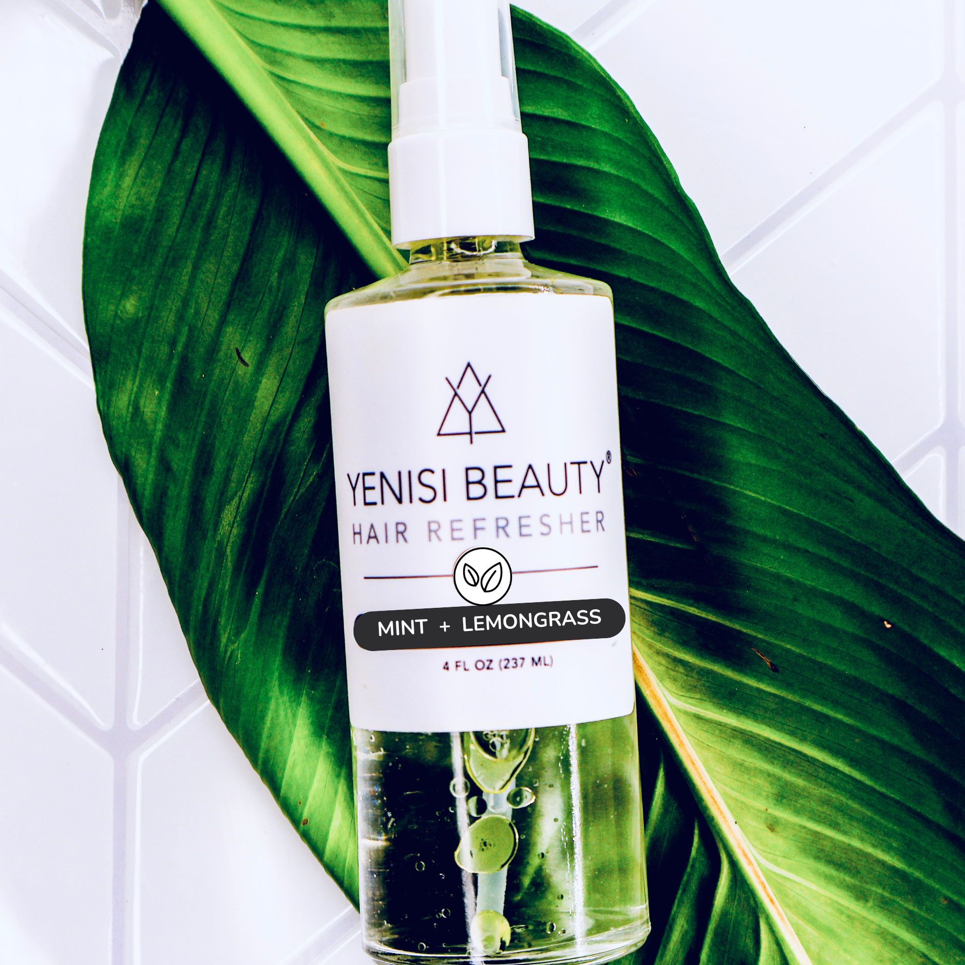 Organic Mint + Lemongrass Hair Refresher Spray